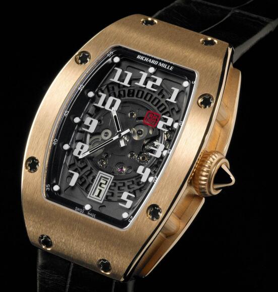 Richard Mille Replica Watch RM 007 Lady automatic Red Gold